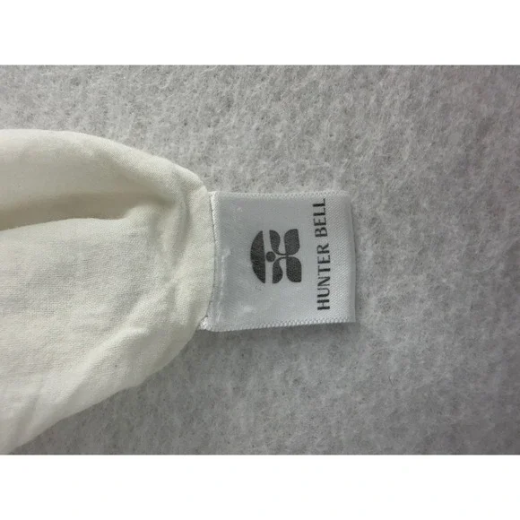 Hunter Bell Embroidered Midi Dress Cream Fruit Sailboat Beach Scene Size 0